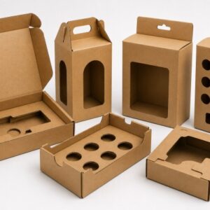 die-cut corrugated boxes