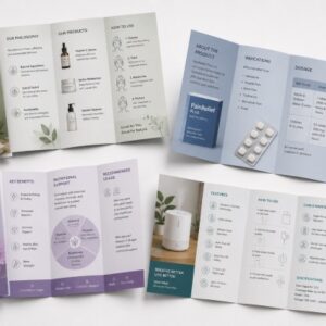 multi fold leaflets