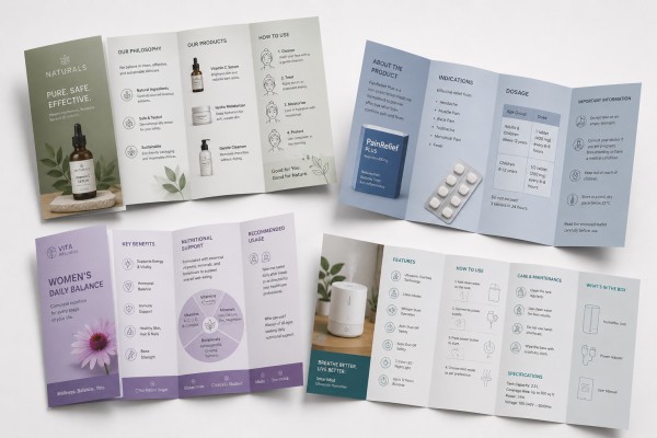 multi fold leaflets
